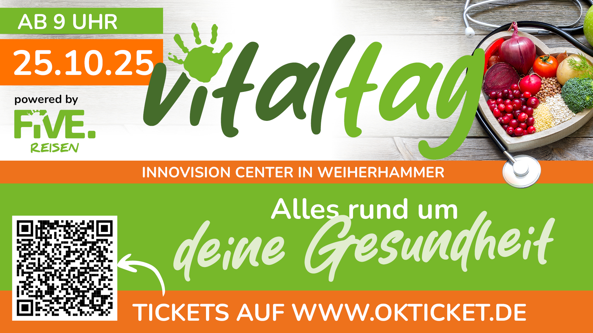 Vitaltag Weiherhammer 2025 mit QR Code Vitaltag Weiherhammer 2025 mit QR Code