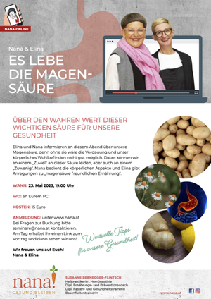 Es lebe die Magensäure - online vortrag Es lebe die Magensäure - online vortrag