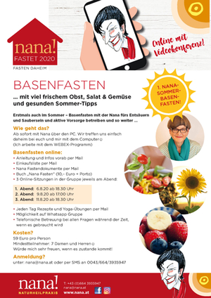Nana Fasten im Sommer Nana Fasten im Sommer