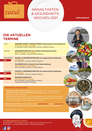 Fasten im Hotel 2021 Fasten im Hotel 2021