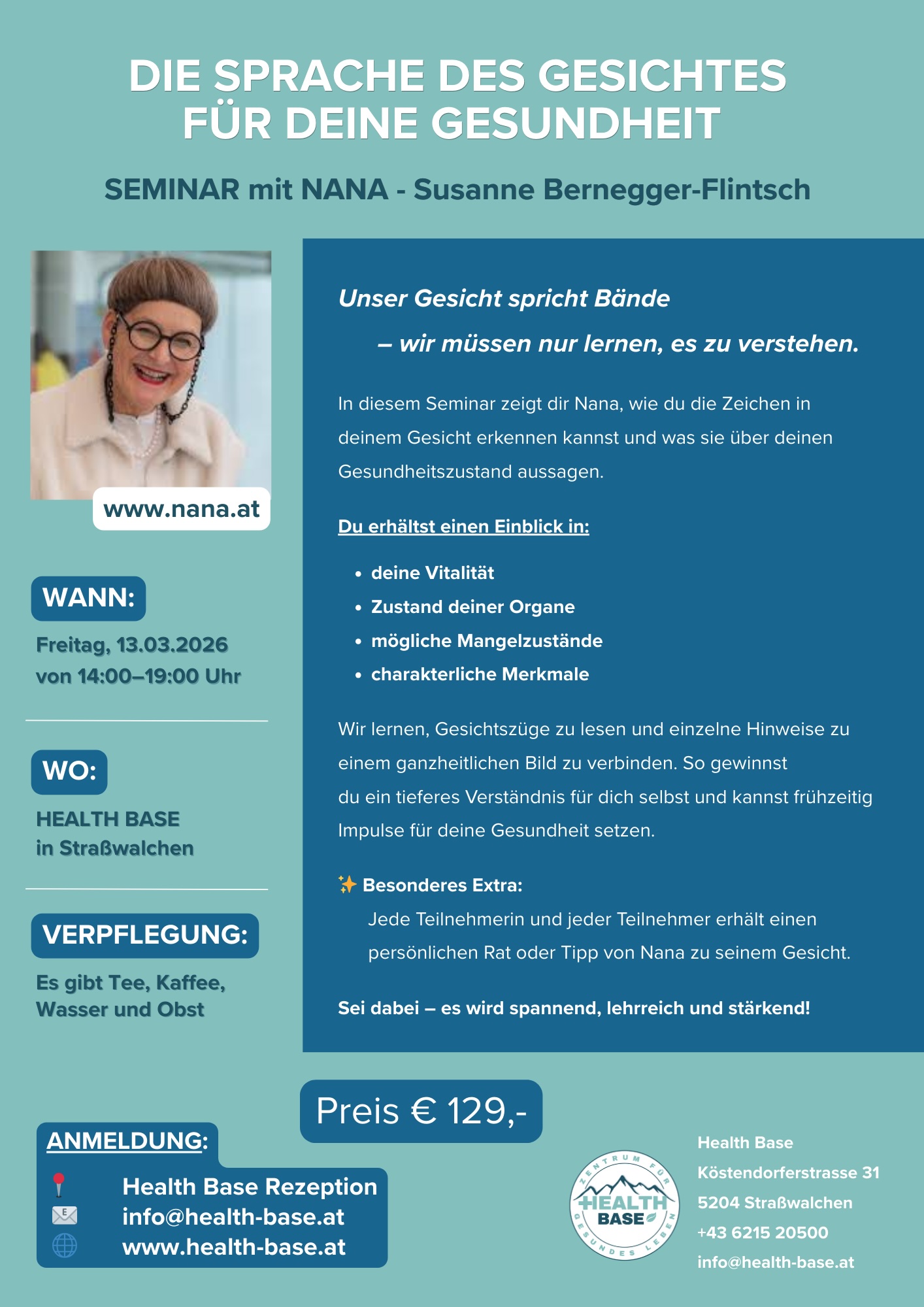 Gesichter Lesen Health base