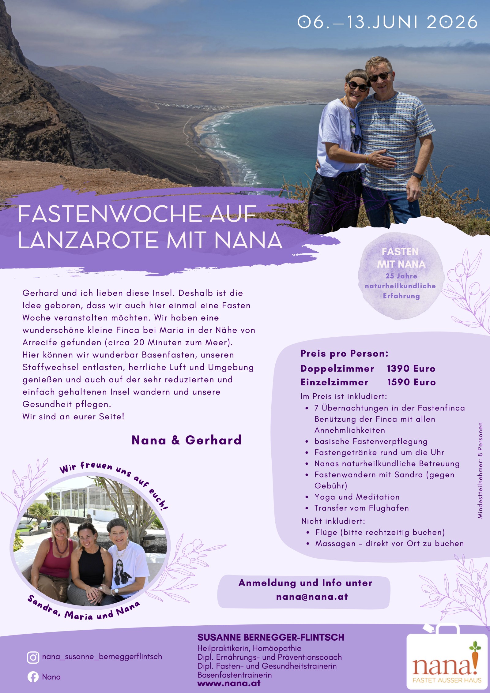 Lanzarote Fasten 2026 Lanzarote Fasten 2026