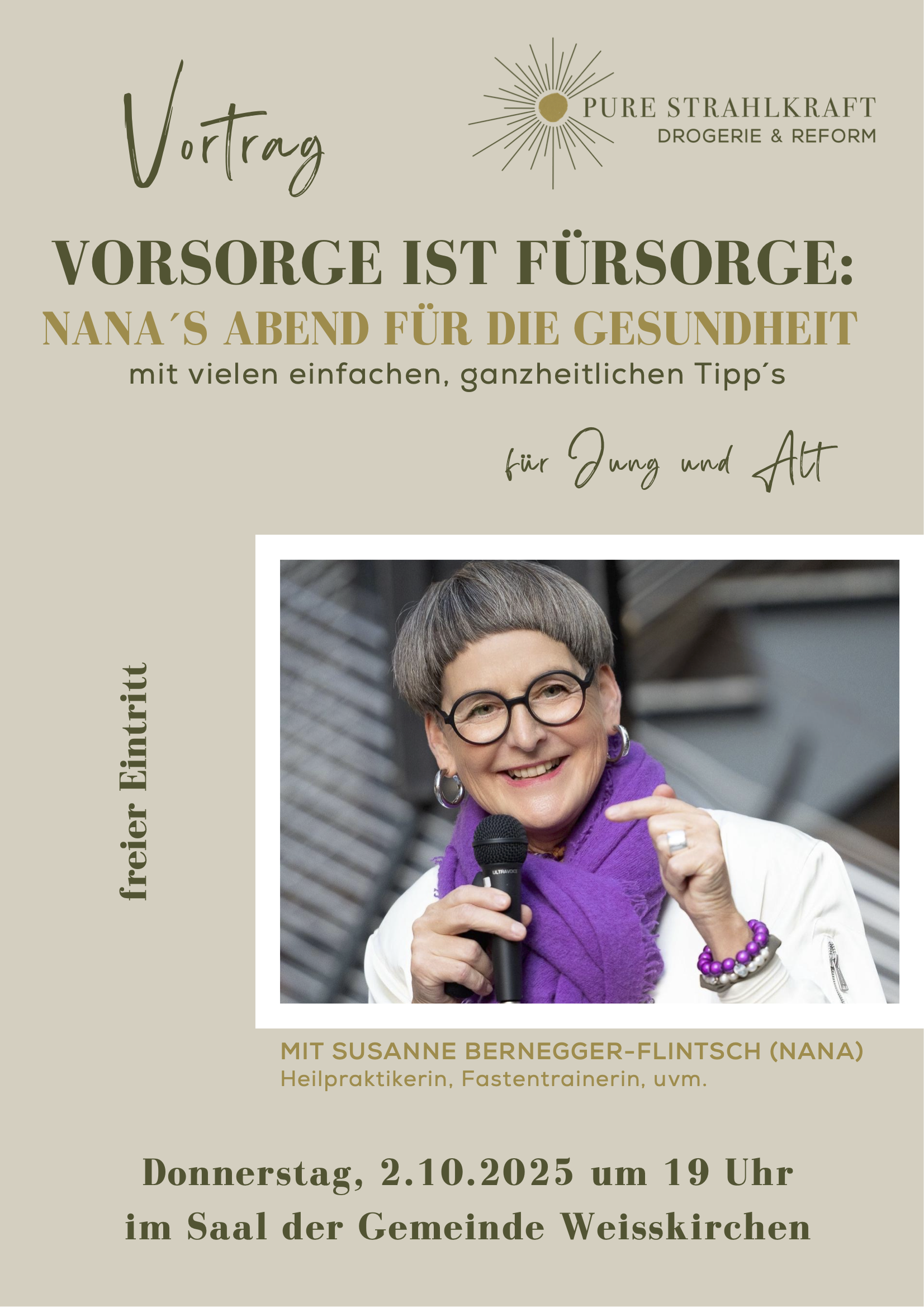 Pure Strahlkraft Vortrag 2.10.2025