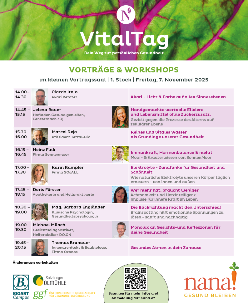 Vitaltag 2025 Seite 2 Vitaltag 2025 Seite 2