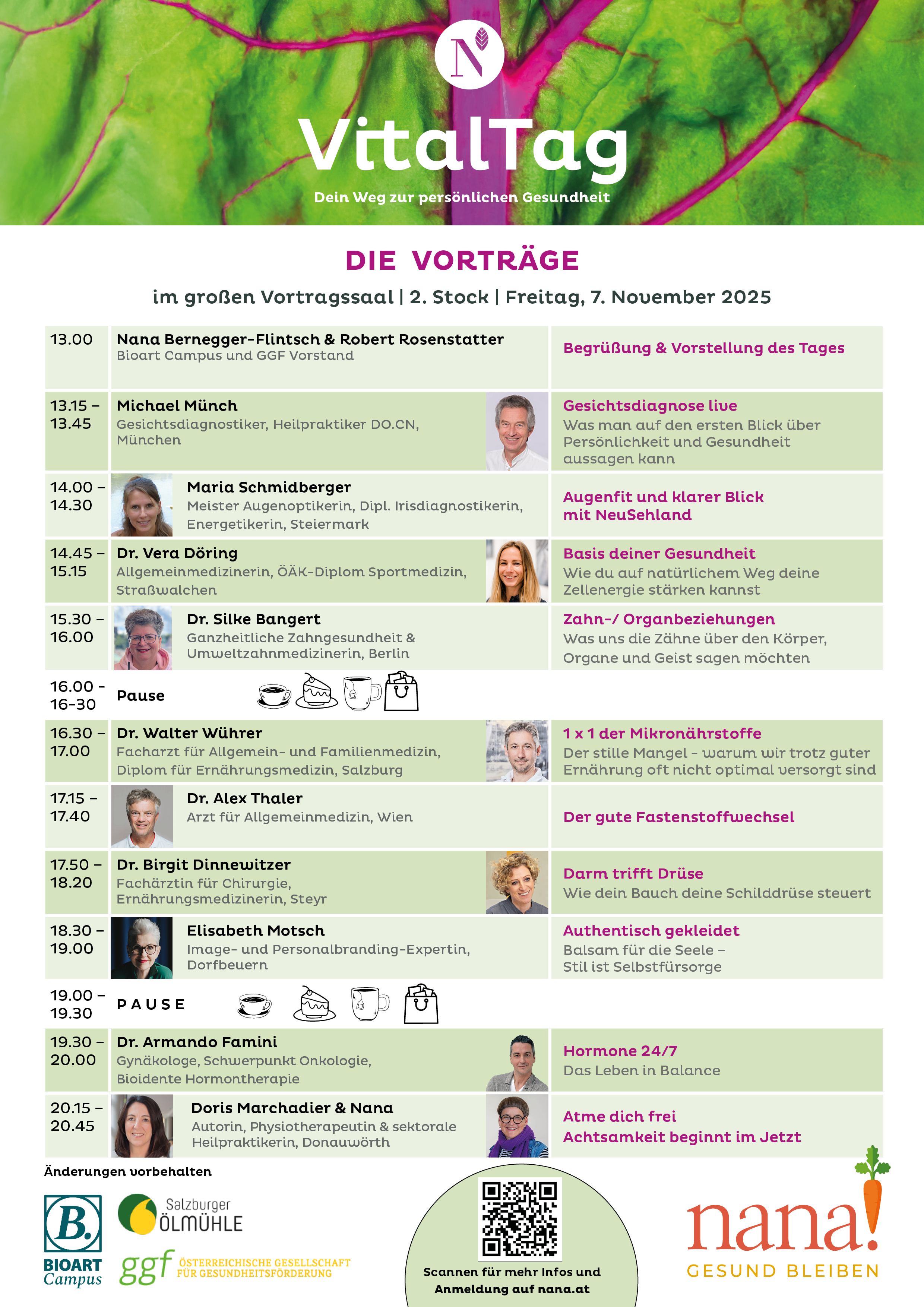 Vitaltag 2025 Seite 1 Vitaltag 2025 Seite 1