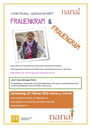 Frauen-Vortrag-Werfen-Nana-2023 Frauen-Vortrag-Werfen-Nana-2023